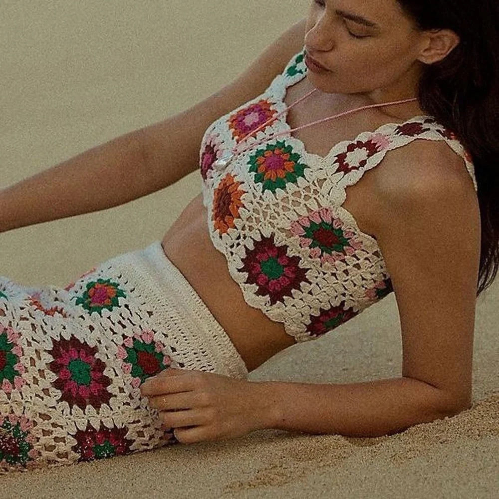 Anthro x Beach Riot Crochet Set - Picture 2 of 16